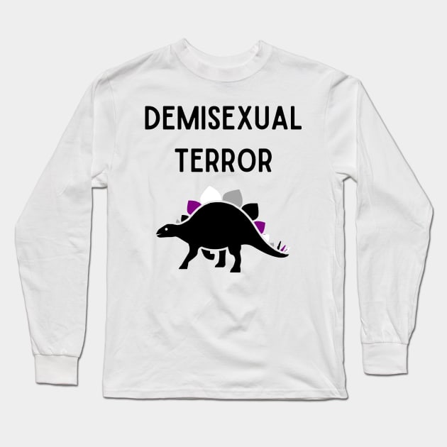 Demisexual Terror 2 Long Sleeve T-Shirt by Ali Hylton